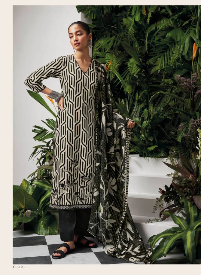 Kyomi By Ganga Printed Designer Salwar Suits Catalog